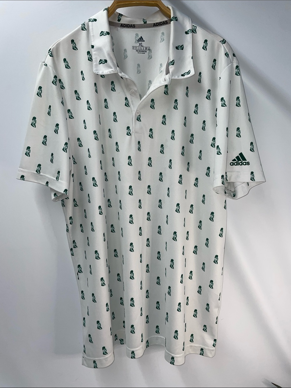 ADIDAS MENS PRIMEGREEN POLO SHIRT FTL-05-186